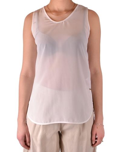 Woolrich Polyester Tank Top - Pink