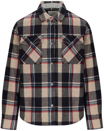 Woolrich Alaskan Melton Sand Overshirt - Grey