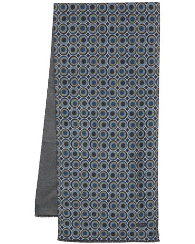 Grey Abstract Scarf, Accessories