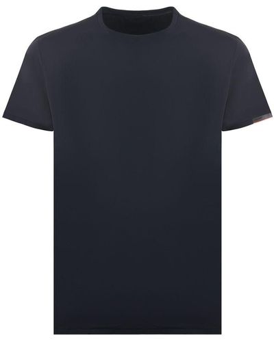 Rrd Oxford Techno Fabric T-Shirt - Blue