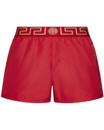 Red Thong with logo Versace - Vitkac France