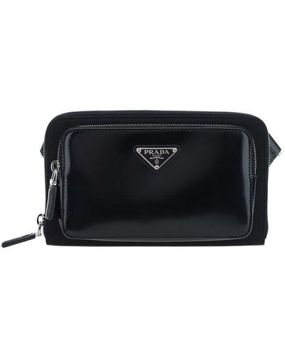 Prada Shoulder Bags - Black