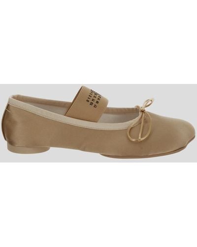 MM6 by Maison Martin Margiela Flat Shoes - Brown