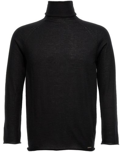 Kiton Turtleneck Sweater Sweater - Black