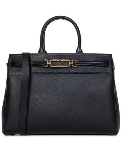 Tom Ford Whitney Large Tote - Black