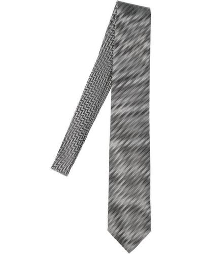 Tom Ford Striped Tie - Gray
