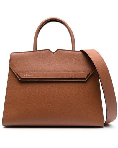 Valextra Totes - Brown