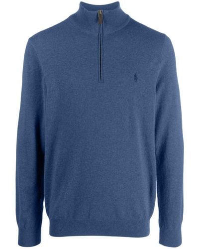 Polo Ralph Lauren Logoed Sweater - Blue