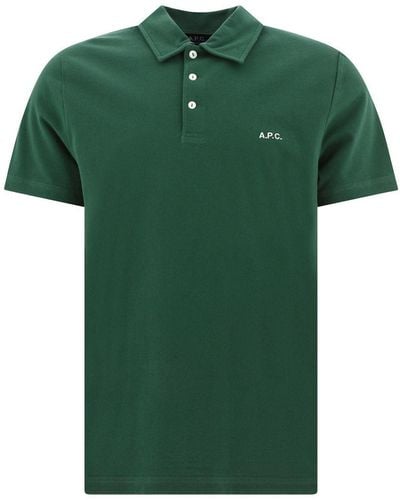 A.P.C. "austin" Polo Shirt - Green