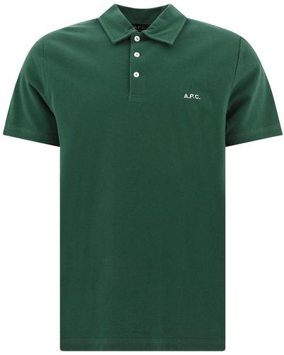 A.P.C. "austin" Polo Shirt - Green
