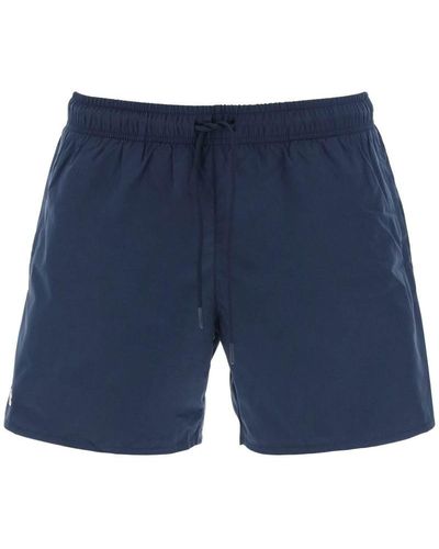 Lacoste Men's Standard Solid Elastic Waist Swim Trunks, Fiji/Green, Small :  : Clothing, Shoes & Accessories