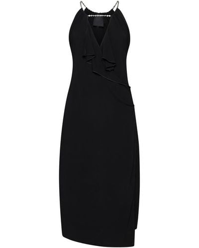 Givenchy Viscose Midi Dress - Black