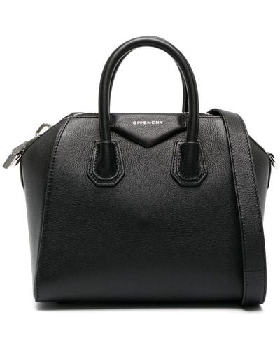 Givenchy Antigona Mini Leather Handbag - Black