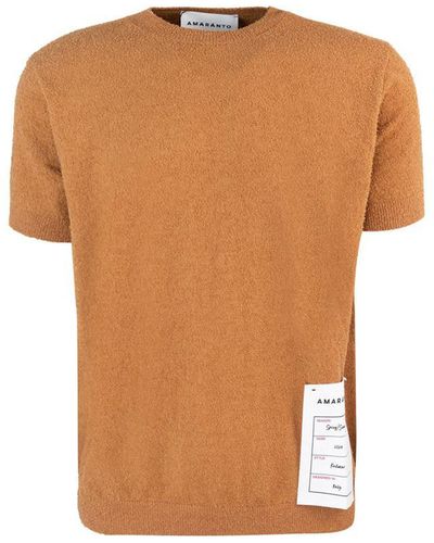 Amaranto T-Shirts - Brown
