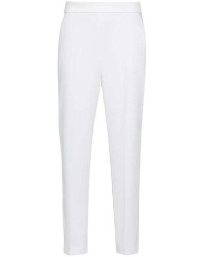 Pinko High-waist Slim-fit Pants - White