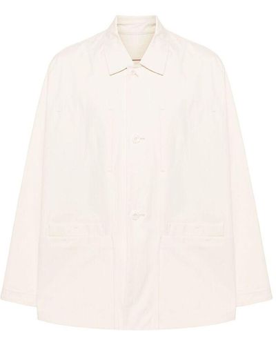 Lemaire Outerwears - White