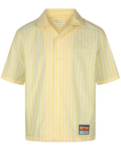 Maison Kitsuné Light Shirt - Yellow