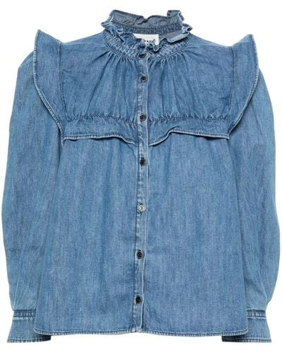 Isabel Marant Marant Etoile Shirts - Blue