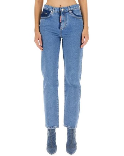 Moschino Jeans Five Pocket Jeans - Blue
