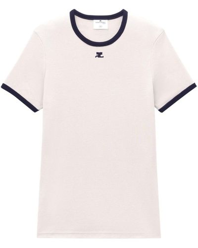 Courreges T-Shirts And Polos - White