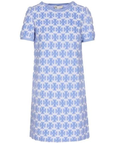 Tory Burch Monogram Dress - Blue