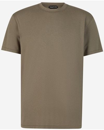Tom Ford Plain T-shirt - Green
