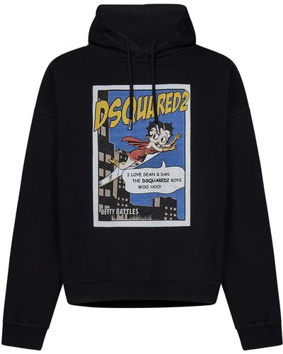 DSquared² Betty Boop Sweatshirt - Black