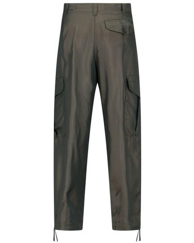 Aspesi Cropped Pants - Gray