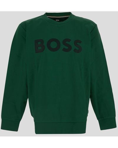 BOSS Sweaters - Green