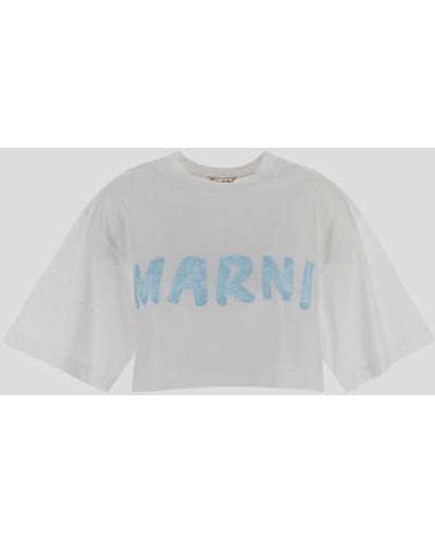 Marni T-Shirts And Polos - Blue