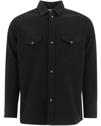One Of These Days "western" Shirt - Black