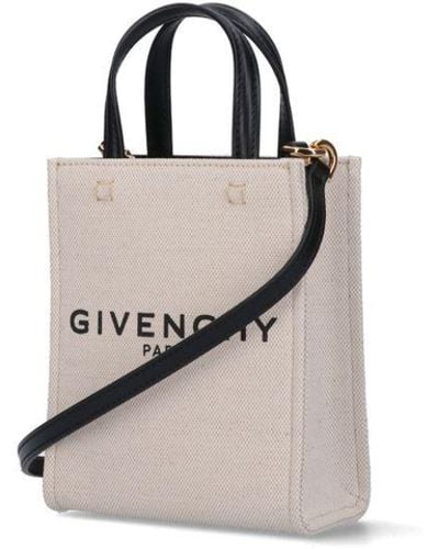 Givenchy "tote G" Mini Bag - White