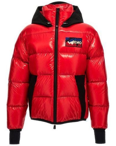 Moncler Quilted Nylon Jacket - Red