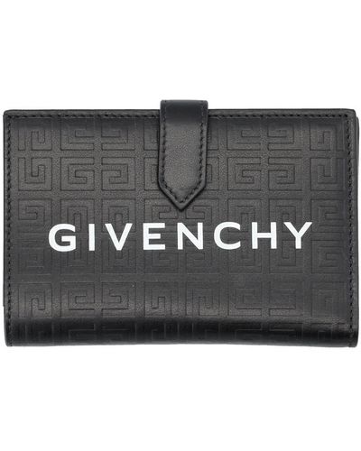 Givenchy G-Cut Medium Bifold Wallet - Black