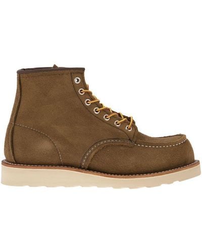 Red Wing Classic Moc Mohave - Suede Lace-up Boot - Brown