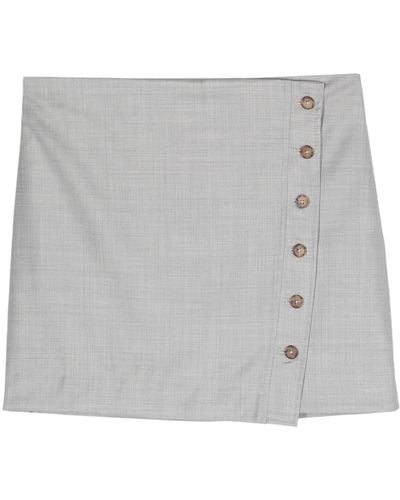 Loulou Studio Asymmetric Skirt - Gray