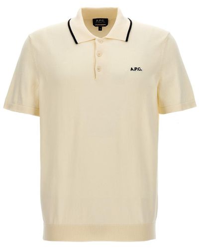 A.P.C. Flynn Polo - Natural