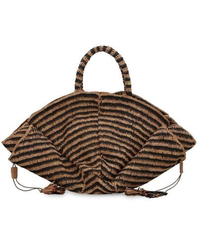 MADE FOR A WOMAN Made For A Coquillage L Tote Bag - Brown