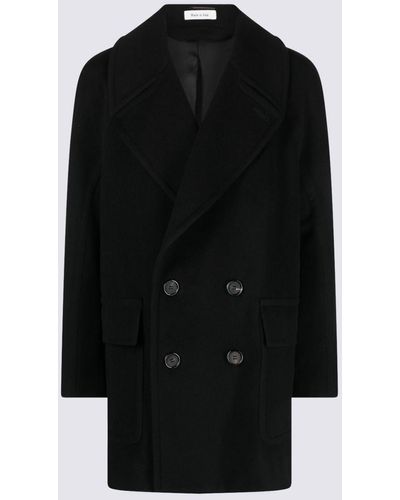 Alexander McQueen Black Wool Coat