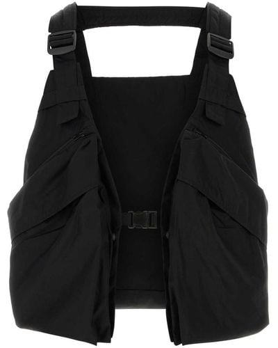 Lemaire Jackets And Vests - Black