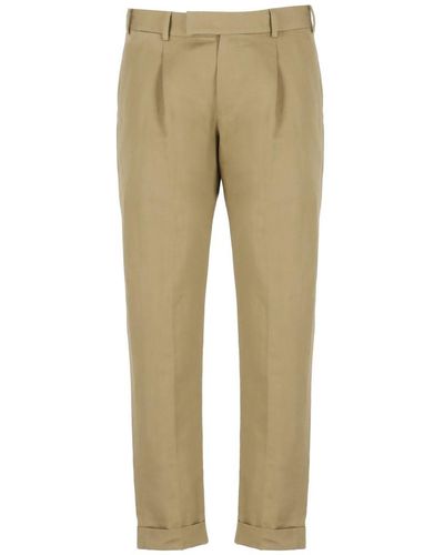 PT Torino Trousers Brown - Natural