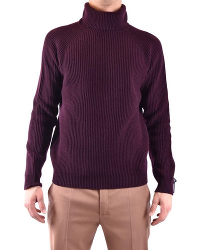 Zanone Sweaters - Purple