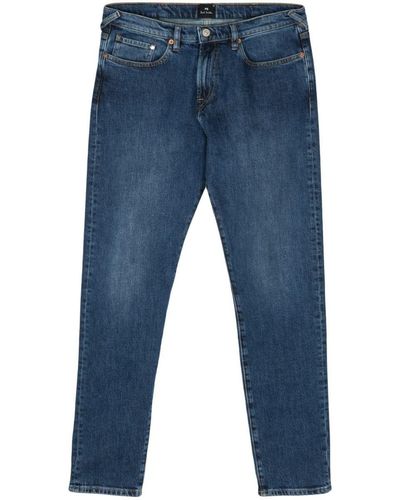 PS by Paul Smith Tapered Fit Denim Jeans - Blue