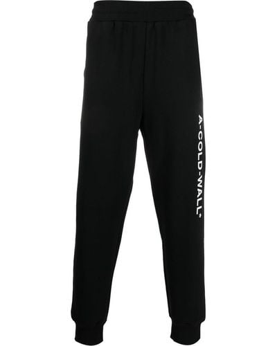 A_COLD_WALL* * Pants With Logo - Black