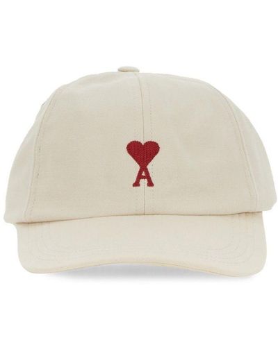 Ami Paris Baseball Hat - White