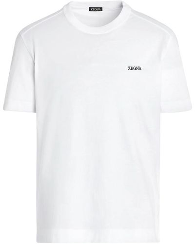 Zegna T-Shirts - White