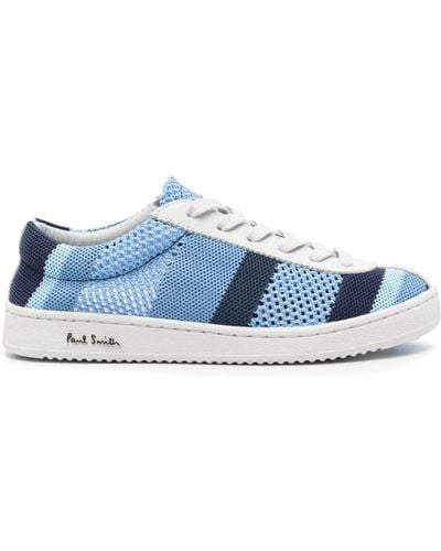 Paul Smith Striped Sneakers - Blue