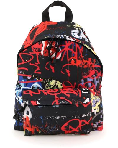 Vetements Graffiti Print Backpack - Multicolor