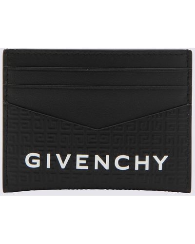 Givenchy Leather Micro 4G Card Holder - Black