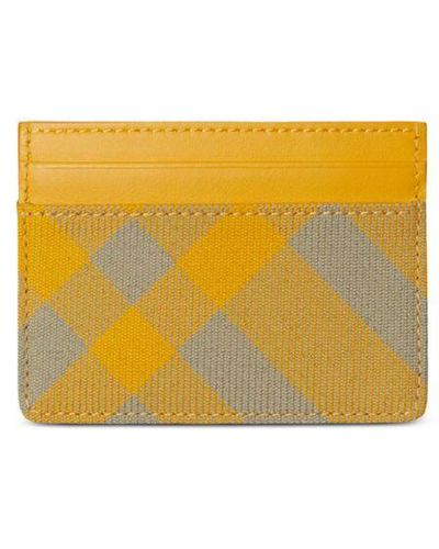 Burberry Small Leather Goods - Yellow